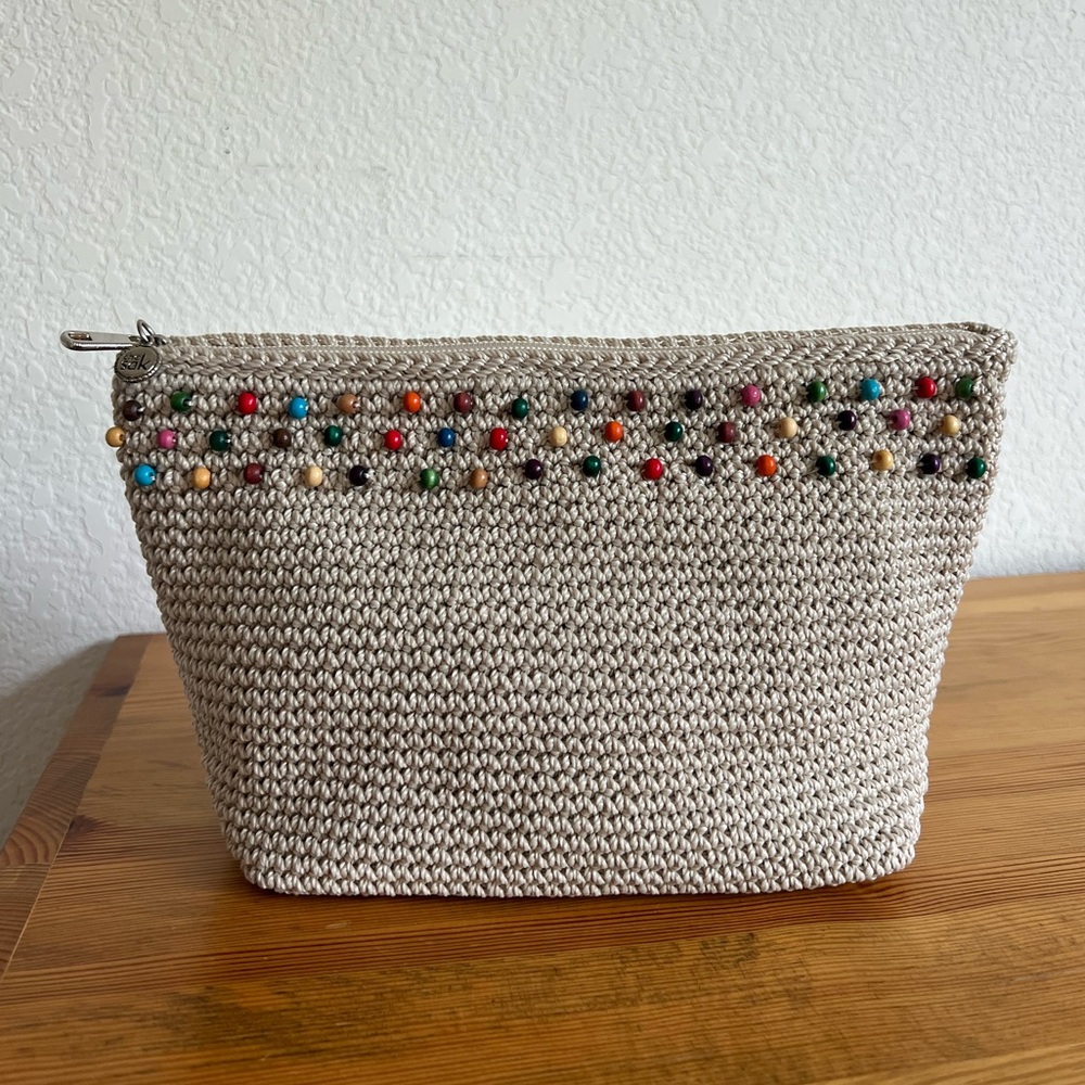 The Sak Beaded Crochet Pouch
